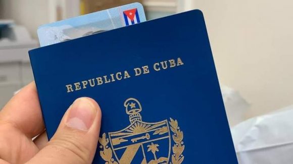 Imagen pasaporte cubano